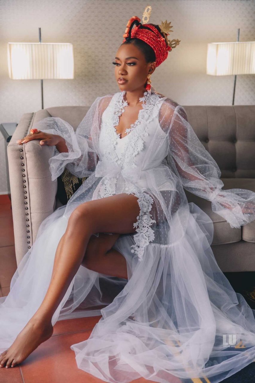 Bridal robe by samawoman3