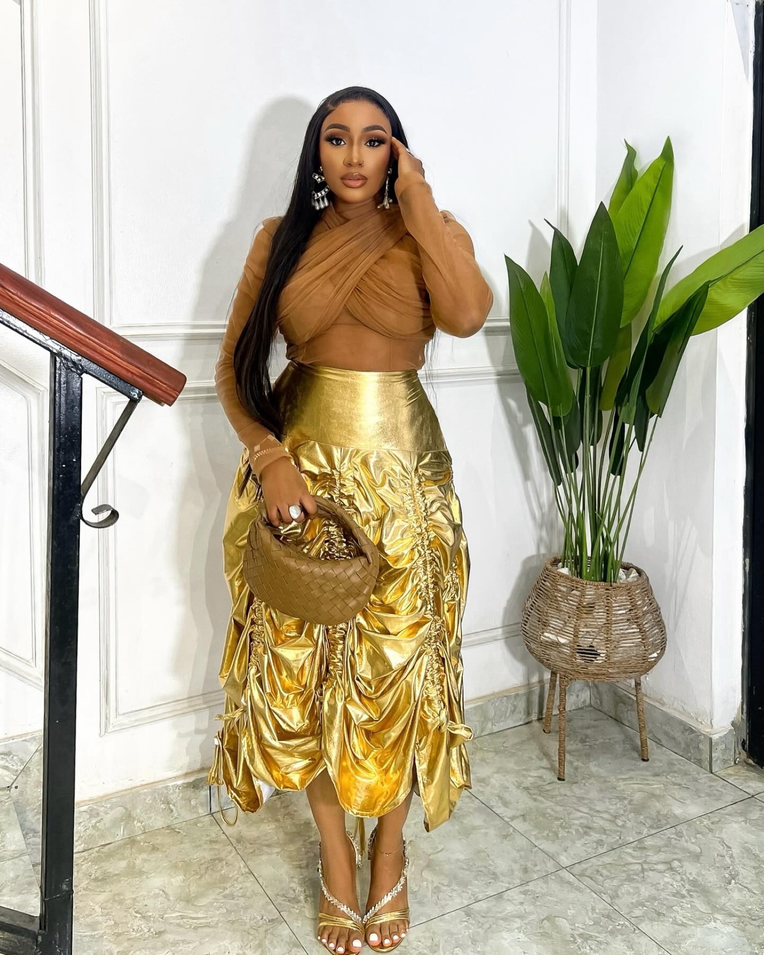Tan Set by SAMA WOMAN LTD (1) Tan Set 1