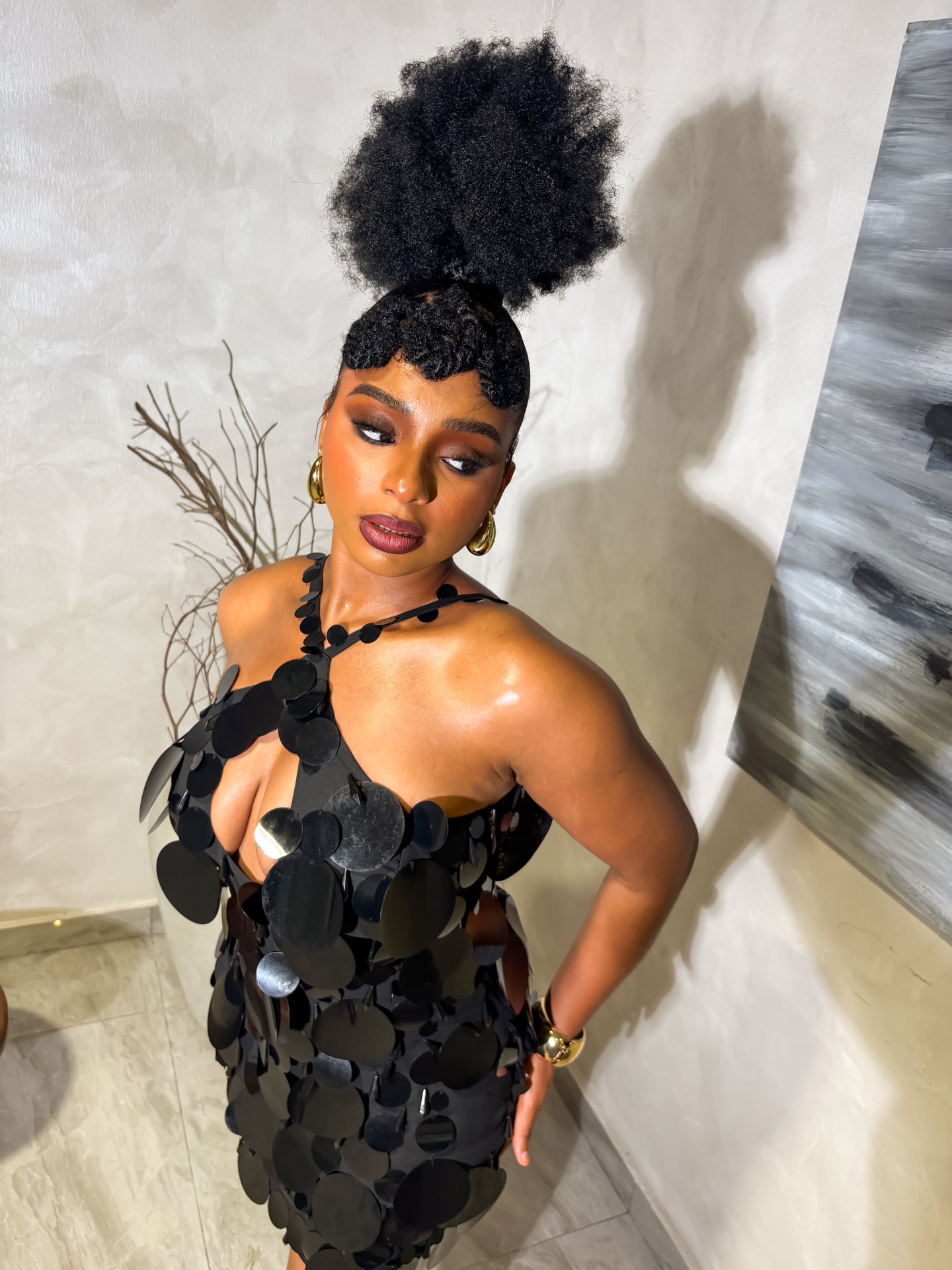 black disco dress Mini — SamaWoman Size:37.5 Floral Dresses for Women creating a striking and whitesummer