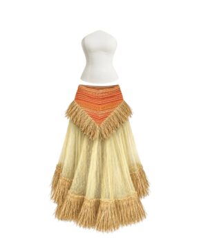 Mari Raffia Skirt and Top 1 Mari Raffia Skirt n Top